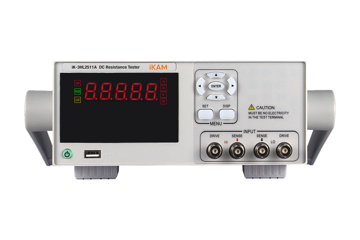 DC low resistance tester iK-3HL2511/iK-3HL2512 Series | IKAM